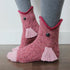 Krokosocko - Gestrickte Krokodilsocken